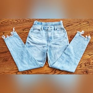 American Eagle High Rise Mom Jeans